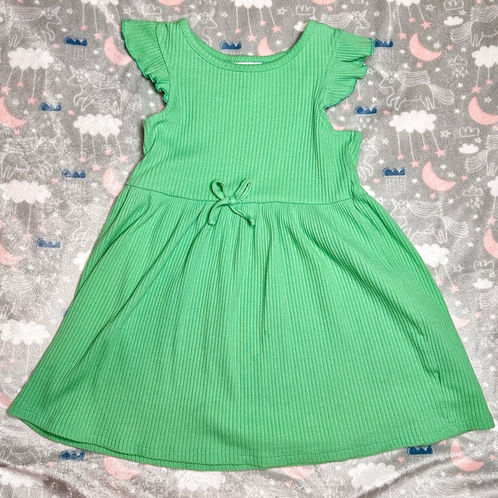 Light emerald green dress